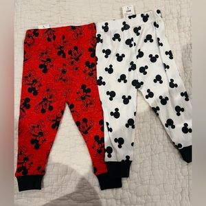 Disney Junior - 4 Pair - Mickey Mouse - PJ Bottoms - 18M